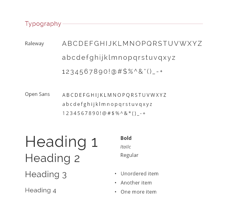Style Guide